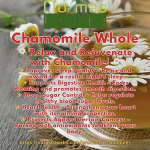 Chamomile Whole (Matricaria recutita)