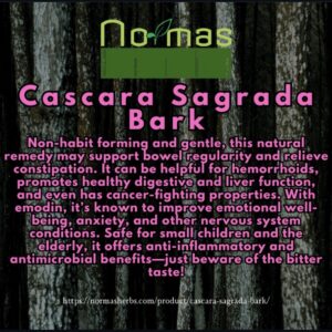 Cascara Sagrada Bark